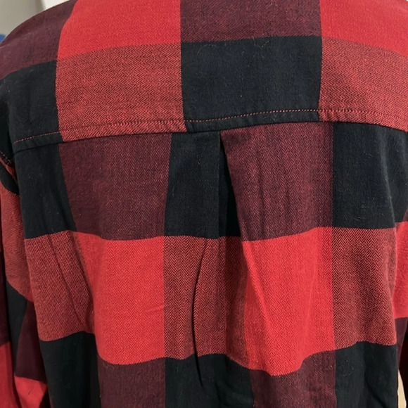 CARHARTT Rugged Flex loose fit, midweight flannel, long sleeve plaid shirt - Picture 3 of 10